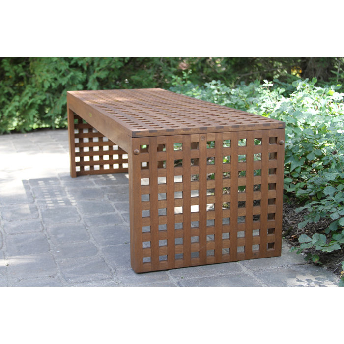 Fleur Eucalyptus Outdoor Bench & Reviews Birch Lane